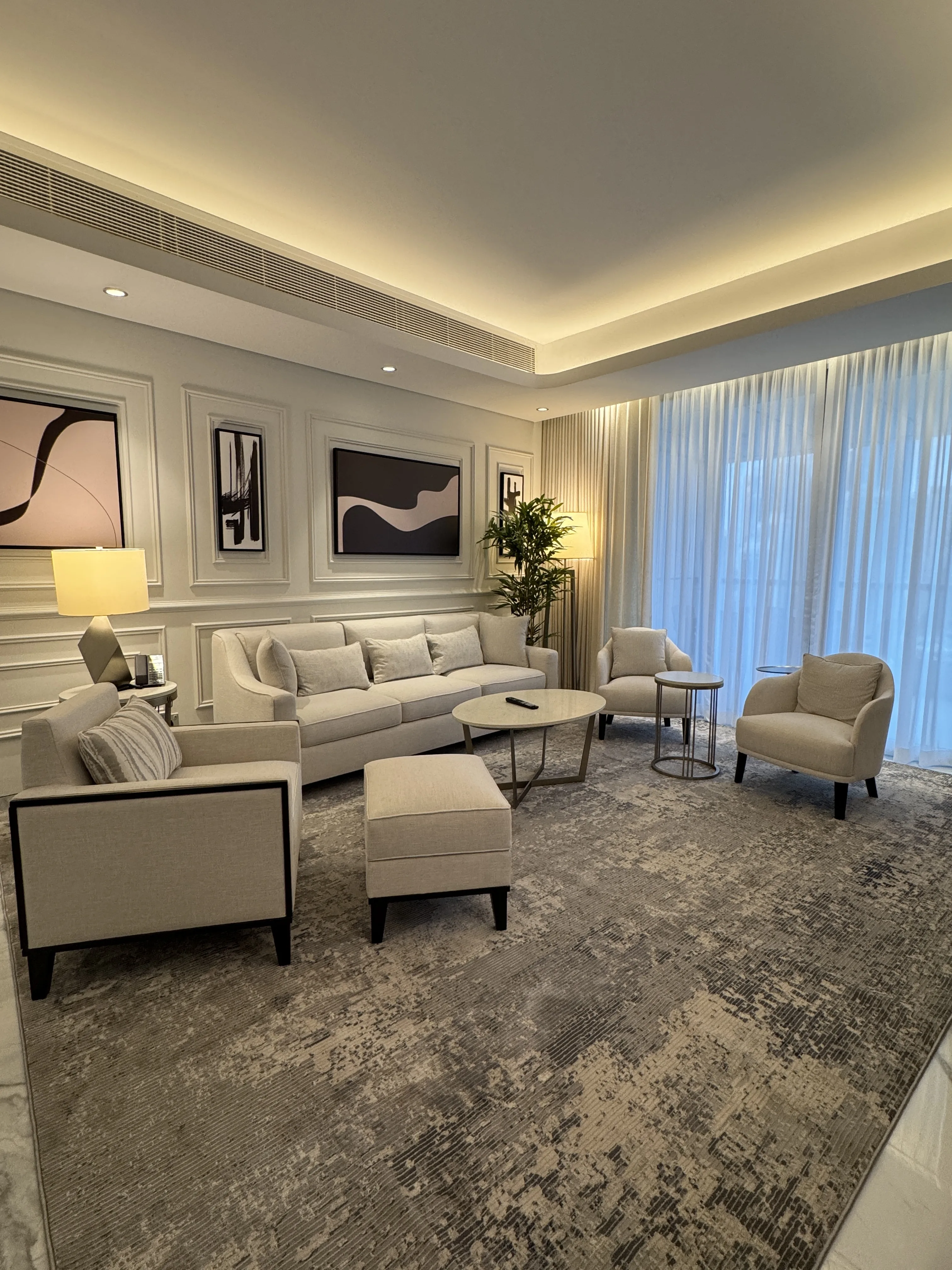 Address Downtown · 2BHK Full Renovation — interior fit-out project in Address Downtown, Dubai by Time Furniture