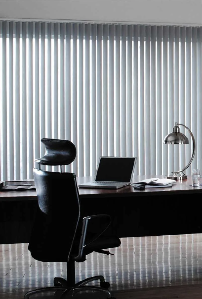 Vertical blinds for office interiors in UAE